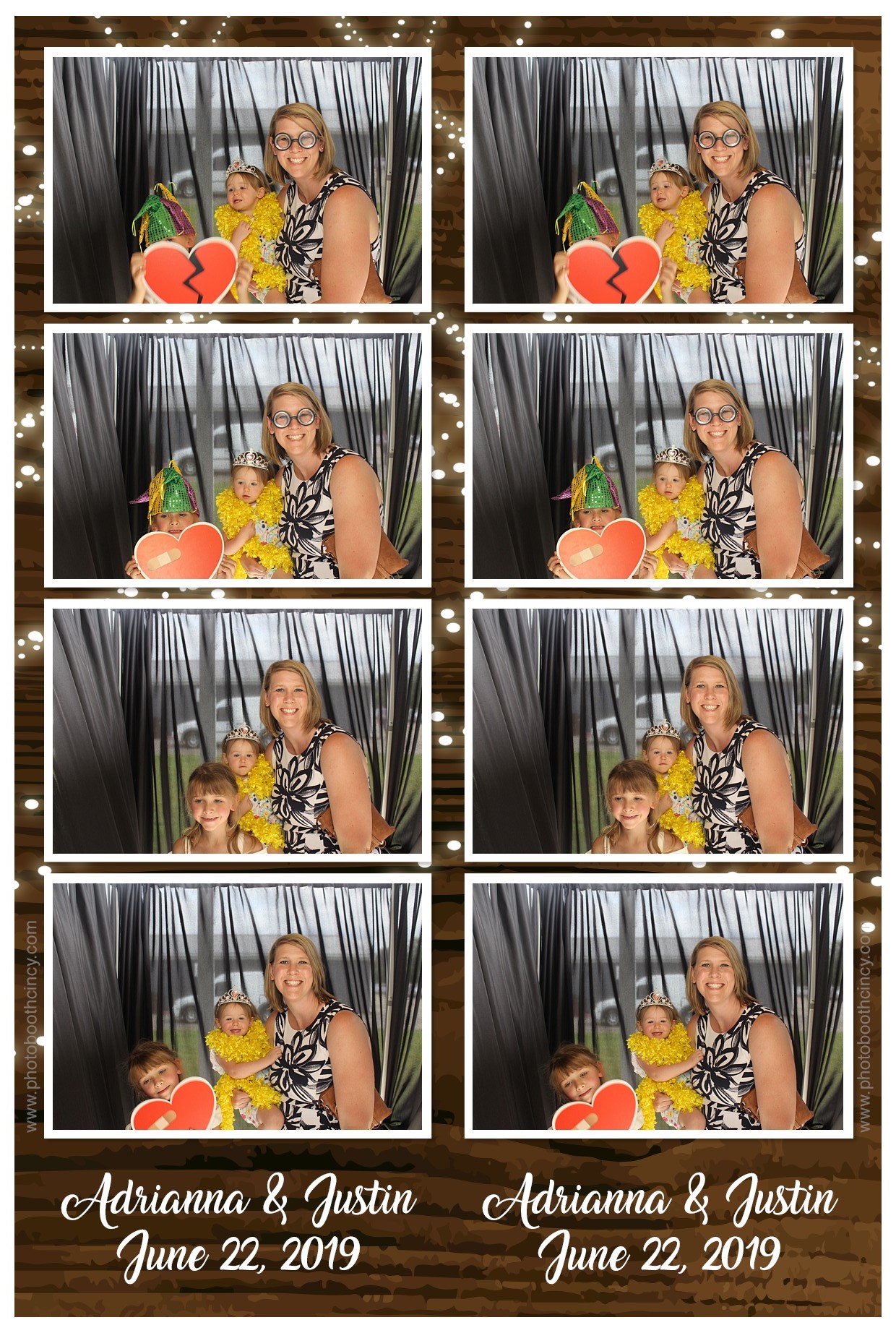 Adrianna Moore & Justin Leonard Reception | View more photos from the event at gallery.photoboothcincy.com/u/PhotoBoothCincy/Adrianna-Moore-Justin-Leonard-Reception